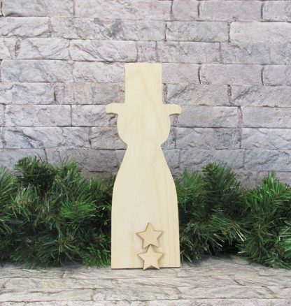 10" Snowman Cutout