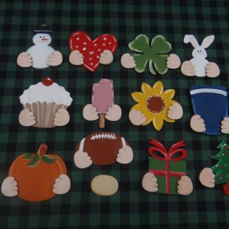 12" Gnome Changeables 12 Pack w Nose and Hands