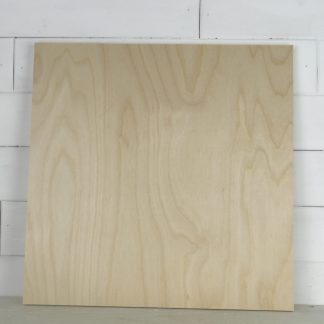 Square 1/4" Birch Sign Blanks