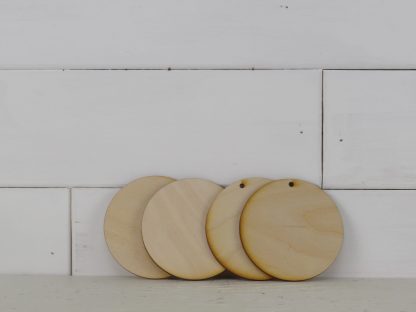 Wood 4" Circles
