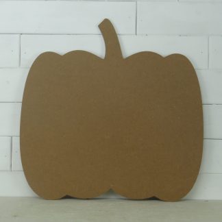 Wooden Square Pumpkin Cutout