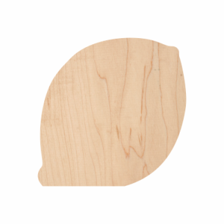 Freestanding Wooden Lemon Cutout