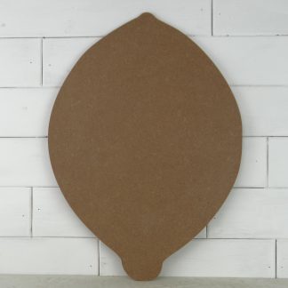 Wooden Lemon no leaf Cutout