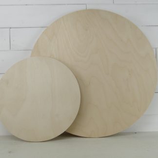 Baltic Birch Wooden Circles