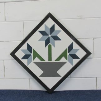 Flower Quilt Block Stencil