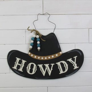 Wooden Cowboy Hat Cutout