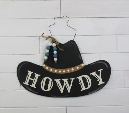 Wooden Cowboy Hat Cutout