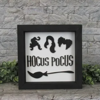 Hocus Pocus Wood Craft Sign Kit