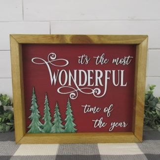 Wonderful Time of the Year Sign Kit