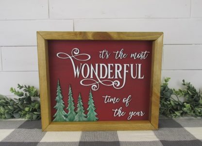 Wonderful Time of the Year Sign Kit
