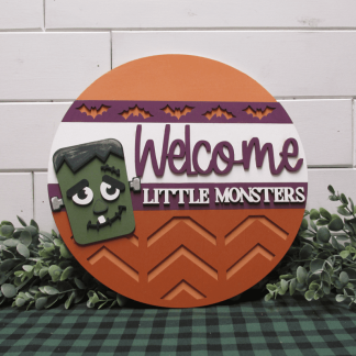 Welcome Little Monsters Overlay