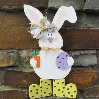 Standing Flop Ear Bunny Wood Craft Kit